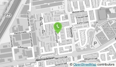 Bekijk kaart van Horlogerie-Atelier Volwater in Roelofarendsveen