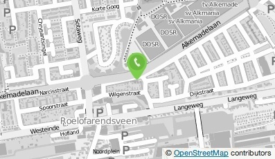 Bekijk kaart van Taxibedrijf Hogenboom B.V.  in Roelofarendsveen