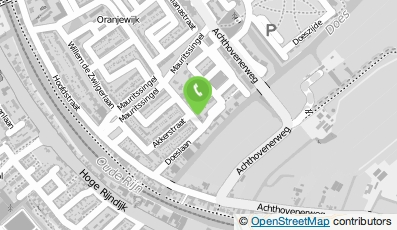 Bekijk kaart van Tuinderij Tuinstraat 7 in Leiderdorp