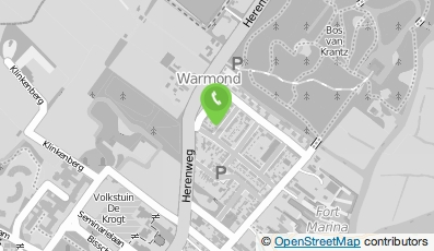 Bekijk kaart van Auto- en Bromfietsrijschool Karin Detmers in Warmond