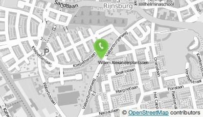 Bekijk kaart van Blumen Grosshandel J. Tijsterman in Rijnsburg