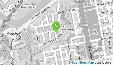 Bekijk kaart van Hoogeveen Grafische Vormen & Beelden in Leiden