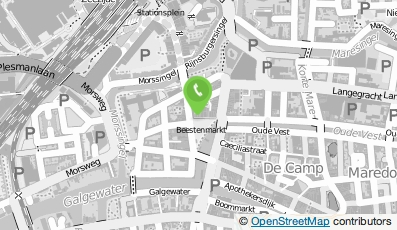Bekijk kaart van Café bij de Buren  in Leiden