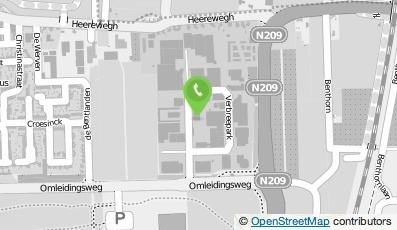 Bekijk kaart van Kantoor Zaal  in Benthuizen
