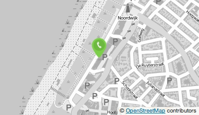 Bekijk kaart van Visrestaurant 't Centrum in Noordwijk (Zuid-Holland)