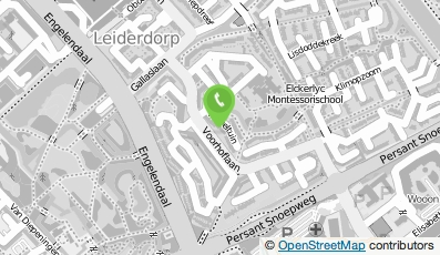 Bekijk kaart van Van Buuren Horeca exploitatie & Catering in Leiden