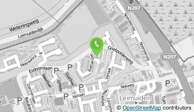 Bekijk kaart van Hoveniersbedrijf Koos Waasdorp in Leimuiden