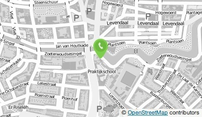 Bekijk kaart van Pancras den Hollander in Leiden