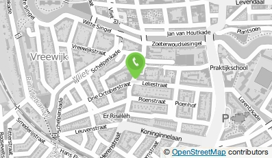 Bekijk kaart van Specialiteitenrestaurant Mazen in Leiden