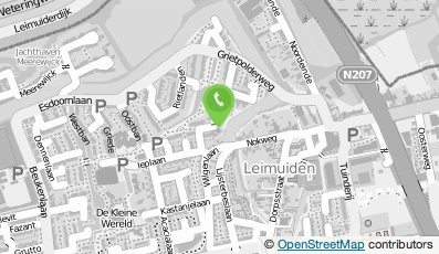Bekijk kaart van Jacky's Events  in Leimuiden