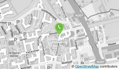Bekijk kaart van Cafetaria Lemmers  in Leimuiden