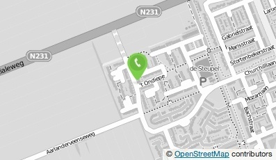 Bekijk kaart van Handelsonderneming 'Egberts'  in Nieuwkoop