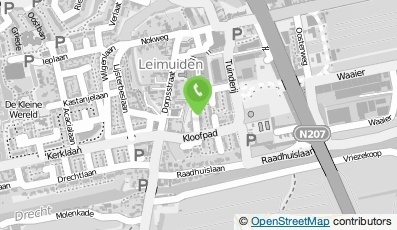 Bekijk kaart van Pedicurepraktijk Prima Voeten in Leimuiden