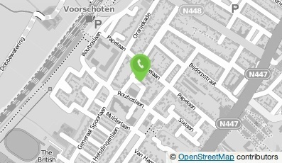 Bekijk kaart van Gerard Kuiters Mobiele Fietsreparatie in Voorschoten