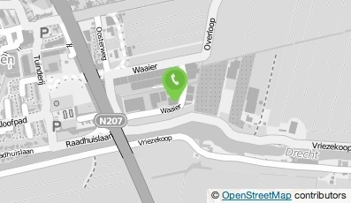 Bekijk kaart van R. Bergshoeff Machinist.verh., Grond/Straatwerk/Dienstverlen. in Leimuiden