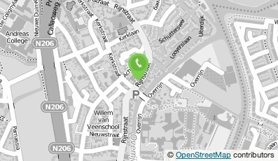 Bekijk kaart van V.O.F. Roodbergen  in Katwijk (Zuid-Holland)