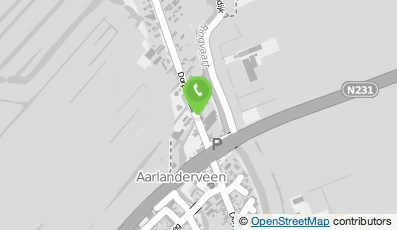 Bekijk kaart van Kees Wijfje Timmer- en Onderhoudswerk B.V. in Aarlanderveen