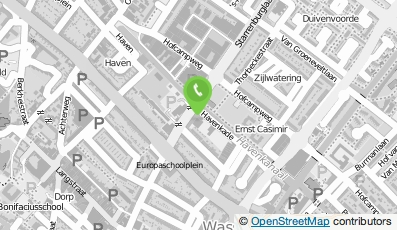 Bekijk kaart van Yoga & Massage  in Wassenaar