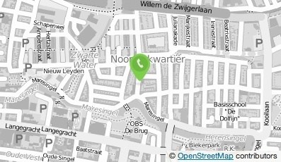 Bekijk kaart van Snackbar Hendo Marnixstraat  in Leiden