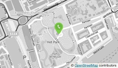Bekijk kaart van Horeca Exploitatie Maatschappij Parkzicht B.V. in Rotterdam