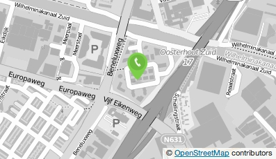 Bekijk kaart van Easyflex Software B.V. in Oosterhout (Noord-Brabant)