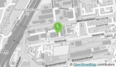 Bekijk kaart van Loodgietersbedrijf Vesseur B.V. in Roelofarendsveen