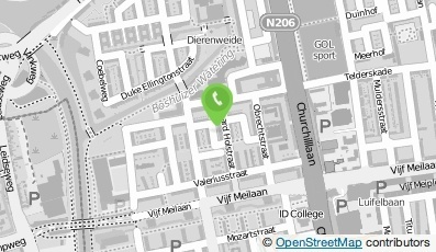 Bekijk kaart van Schoonmaakbedrijf Briljant Zuid-Holland in Leiden