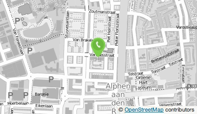 Bekijk kaart van Eetcafé Chin. afhaalrestaurant De Van Nesstraat in Alphen aan den Rijn