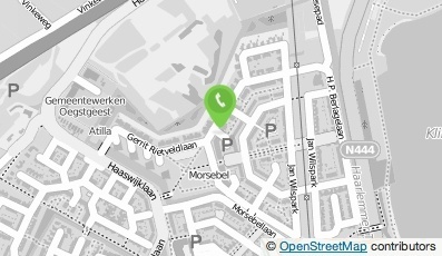 Bekijk kaart van Oz Bouw & Montagebedrijf in Leiden