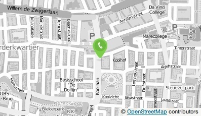 Bekijk kaart van Van der Werf Webdesign  in Leiden
