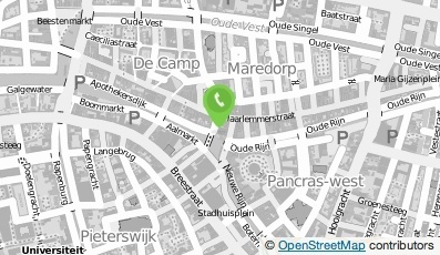 Bekijk kaart van Restaurant Scarlatti B.V.  in Leiden