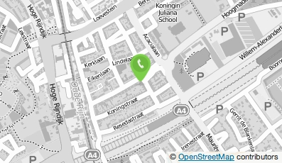 Bekijk kaart van Restaurant Buitenzorg in Leiderdorp