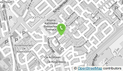 Bekijk kaart van The Centre of Body & Mind in Voorhout