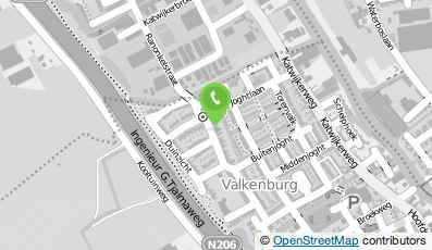 Bekijk kaart van Gastouderbureau 't Vlindertje in Rijnsburg