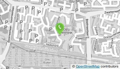 Bekijk kaart van Peutercentrum Kwetternest/Gouden Poort in Leiden
