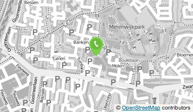 Bekijk kaart van Naaiatelier De Sterren in Leiden