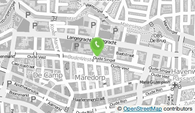 Bekijk kaart van Gaycafe De Roze Beurs in Leiden