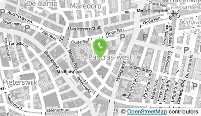 Bekijk kaart van Atelier Jaap van Ek  in Leiden