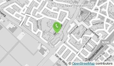 Bekijk kaart van Schildersbedrijf Cees van den Oever in Noordwijkerhout