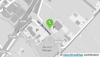 Bekijk kaart van CCD-Noordwijk in Noordwijk (Zuid-Holland)