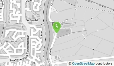 Bekijk kaart van H. VD Perk in Leiderdorp