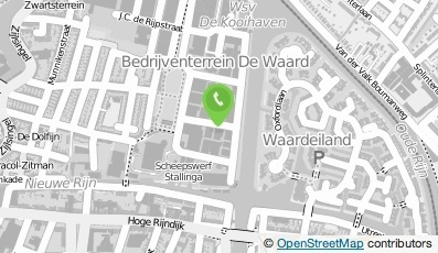 Bekijk kaart van Autohandel Battah  in Leiden