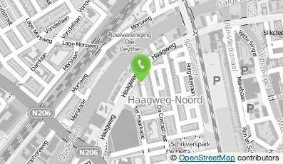 Bekijk kaart van Woods Restaurant  in Leiden