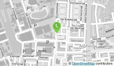 Bekijk kaart van Montage- en Onderhoudsbedrijf Leen Turken in Alphen aan den Rijn