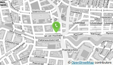 Bekijk kaart van Timmerbedrijf J. van der Ploeg in Leiden