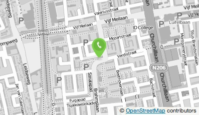 Bekijk kaart van Klussenbedrijf Nieuwenhuizen in Leiden