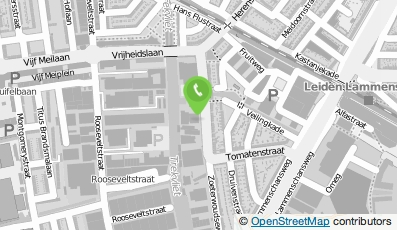 Bekijk kaart van Overbroek Onroerend Goed B.V. in Leiden