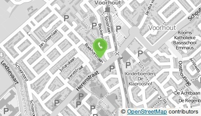 Bekijk kaart van Paul's Klussenbedrijf in Voorhout