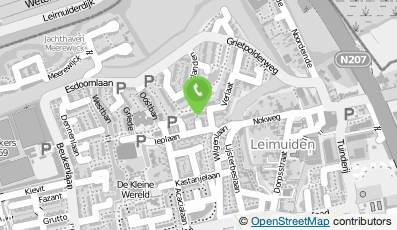 Bekijk kaart van Peter Mollers chauffeursdiensten in Leimuiden