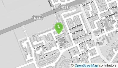 Bekijk kaart van Grand Café 'De Steupel' in Nieuwkoop